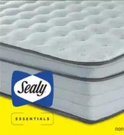 Leon's Sealy Essentials Remy II Firm Eurotop Queen Mattress offer