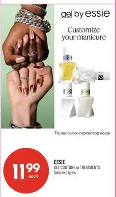 Shoppers Drug Mart ESSIE GEL COUTURE or TREATMENTS offer