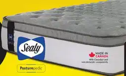 Leon's Sealy Posturepedic Correct Comfort 6 Firm Eurotop Queen Mattress offer