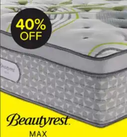 Leon's Beautyrest Max Mellow Euro Top Firm Queen Mattress offer