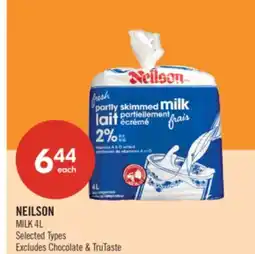 Shoppers Drug Mart NEILSON MILK offer