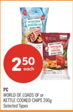 Shoppers Drug Mart PC WORLD OF, LOADS OF or KETTLE COOKED CHIPS offer