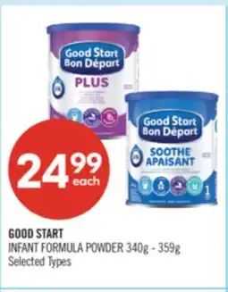 Shoppers Drug Mart GOOD START INFANT FORMULA POWDER offer