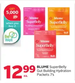 Rexall BLUME SuperBelly Gut Building Hydration Packets 7's offer