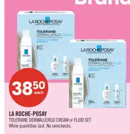 Shoppers Drug Mart LA ROCHE-POSAY TOLERIANE DERMALLERGO CREAM or FLUID SET offer