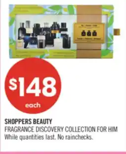 Shoppers Drug Mart SHOPPERS BEAUTY FRAGRANCE DISCOVERY COLLECTION FOR HIM offer