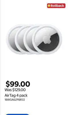 Walmart AirTag offer