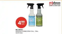 Shoppers Drug Mart MRS. MEYER'S HOUSEHOLD CLEANING SPRAY offer