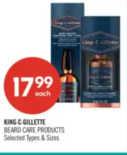 Shoppers Drug Mart KING C•GILLETTE BEARD CARE PRODUCTS offer