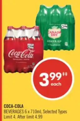 Shoppers Drug Mart COCA-COLA BEVERAGES offer