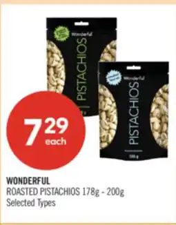 Shoppers Drug Mart WONDERFUL ROASTED PISTACHIOS offer