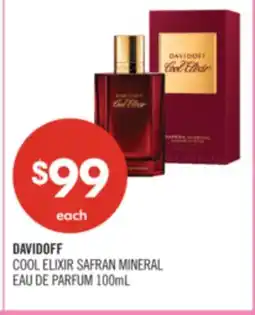 Shoppers Drug Mart DAVIDOFF COOL ELIXIR SAFRAN MINERAL EAU DE PARFUM offer