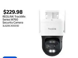 Walmart REOLINK TrackMix Series W760 Security Camera offer