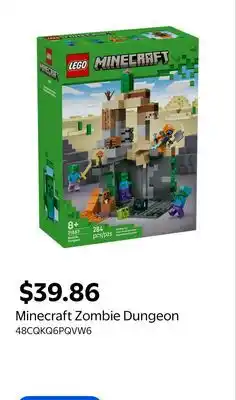 Walmart Minecraft Zombie Dungeon offer