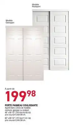 Matério PORTE PANNEAU COULISSANTE offer
