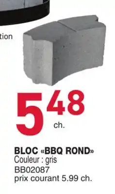 Matério BLOC BBQ ROND offer