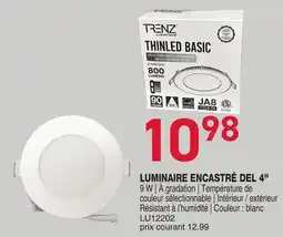 Matério LUMINAIRE ENCASTRÉ DEL 4 offer