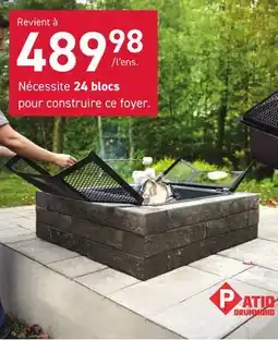 Matério Nécessite 24 blocs pour construire ce foyer offer