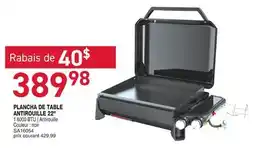 Matério PLANCHA DE TABLE ANTIROUILLE 22 offer