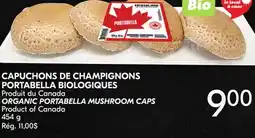 IGA ORGANIC PORTABELLA MUSHROOM CAPS offer