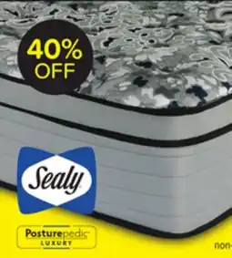 Leon's Sealy Posturepedic Palatial Crest Tenley II Medium Eurotop Queen Mattress offer