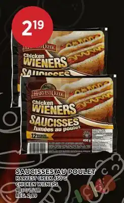 Kim Phat HARVEST CREEK CHICKEN WIENERS offer