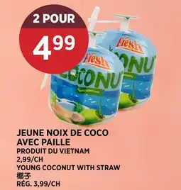 Kim Phat YOUNG COCONUT WITH STRAW offer