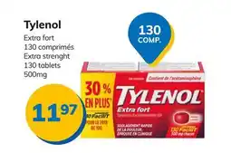 Accès pharma Tylenol Extra fort offer