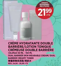 Kim Phat CELIMAX DUAL BARRIER SKIN WEARABLE CREAM/ DUAL BARRIER CREAMY TONER offer