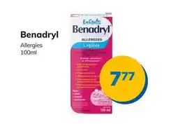 Accès pharma Benadryl Allergies offer
