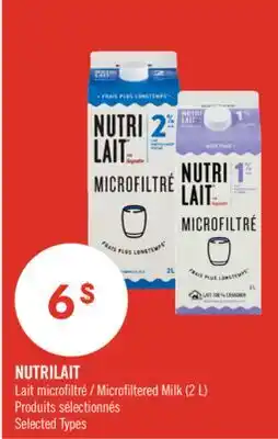 Pharmaprix NUTRILAIT Microfiltered Milk offer
