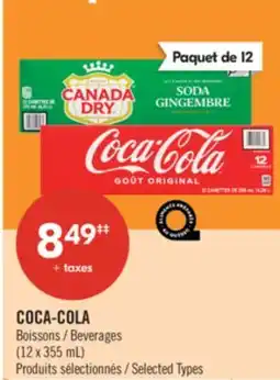 Pharmaprix COCA-COLA Beverages offer