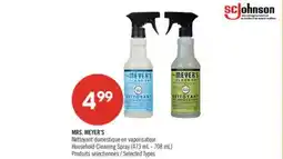 Pharmaprix MRS. MEYER'S Household Cleaning Spray offer