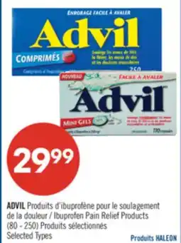 Pharmaprix ADVIL Ibuprofen Pain Relief Products offer