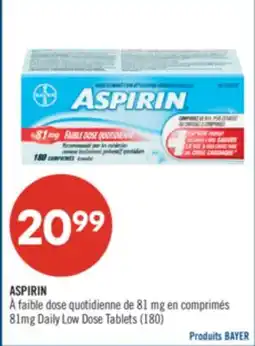 Pharmaprix ASPIRIN 81mg Daily Low Dose Tablets (180) offer