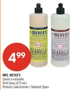 Pharmaprix MRS. MEYER'S Dish Soap offer