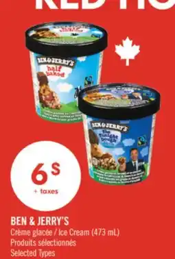 Pharmaprix BEN & JERRY'S Ice Cream offer