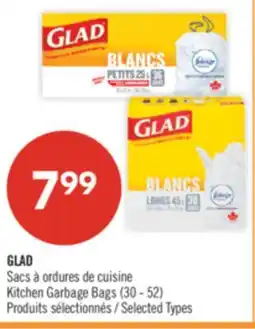 Pharmaprix GLAD Sacs Kitchen Garbage Bags offer