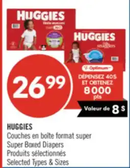 Pharmaprix HUGGIES Super Boxed Diapers offer