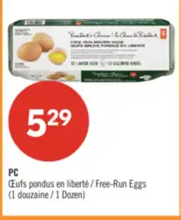 Pharmaprix PC Free-Run Eggs (1 Dozen) offer