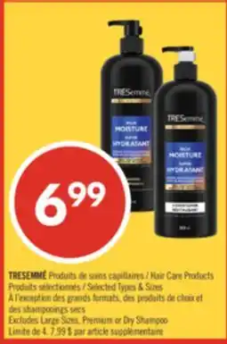 Pharmaprix TRESEMMÉ Hair Care Products offer
