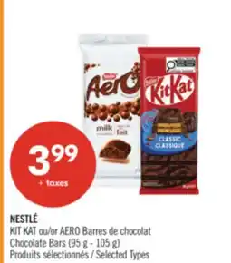Pharmaprix NESTLÉ KIT KAT or AERO Chocolate Bars offer
