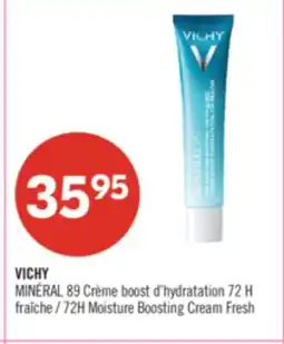 Pharmaprix VICHY MINÉRAL 89 72H Moisture Boosting Cream Fresh offer