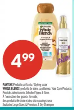 Pharmaprix PANTENE Styling or WHOLE BLENDS Hair Care Products offer