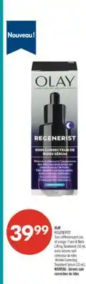 Pharmaprix OLAY REGENERIST Face & Neck Lifting Treatment (50 mL) or Wrinkle Correcting Treatment Serum (30 mL) offer
