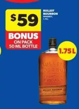 Real Canadian Liquorstore Bulleit Bourbon offer