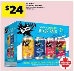 Real Canadian Liquorstore BLACKFLY VODKA CRUSHED offer
