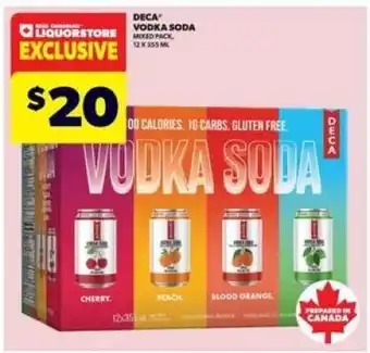 DECA Vodka Soda