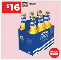 Real Canadian Liquorstore Peroni Nastro Azzurro offer