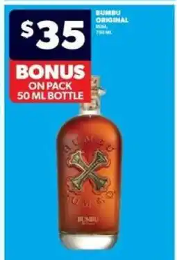 Real Canadian Liquorstore Bumbu Original Rum offer
